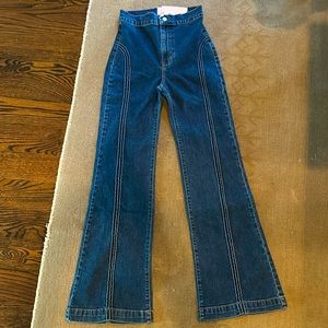 Revice rollergirl flare jeans